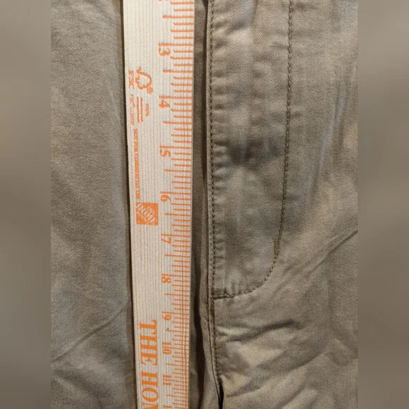 NWT OLD NAVY Men’s Lived In Straight Leg Flat Front Brown Shorts SZ *40 - Picture 9 of 11